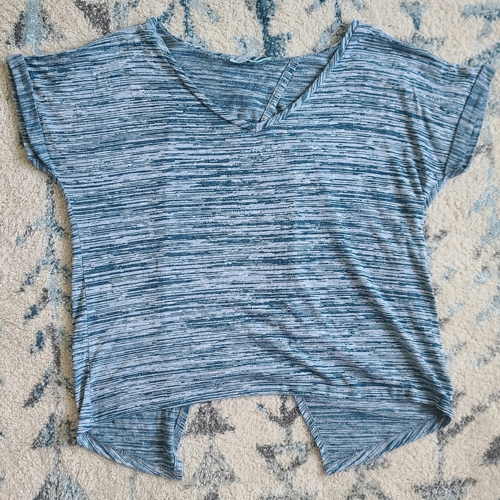 Maurices Open Back Split Back Top